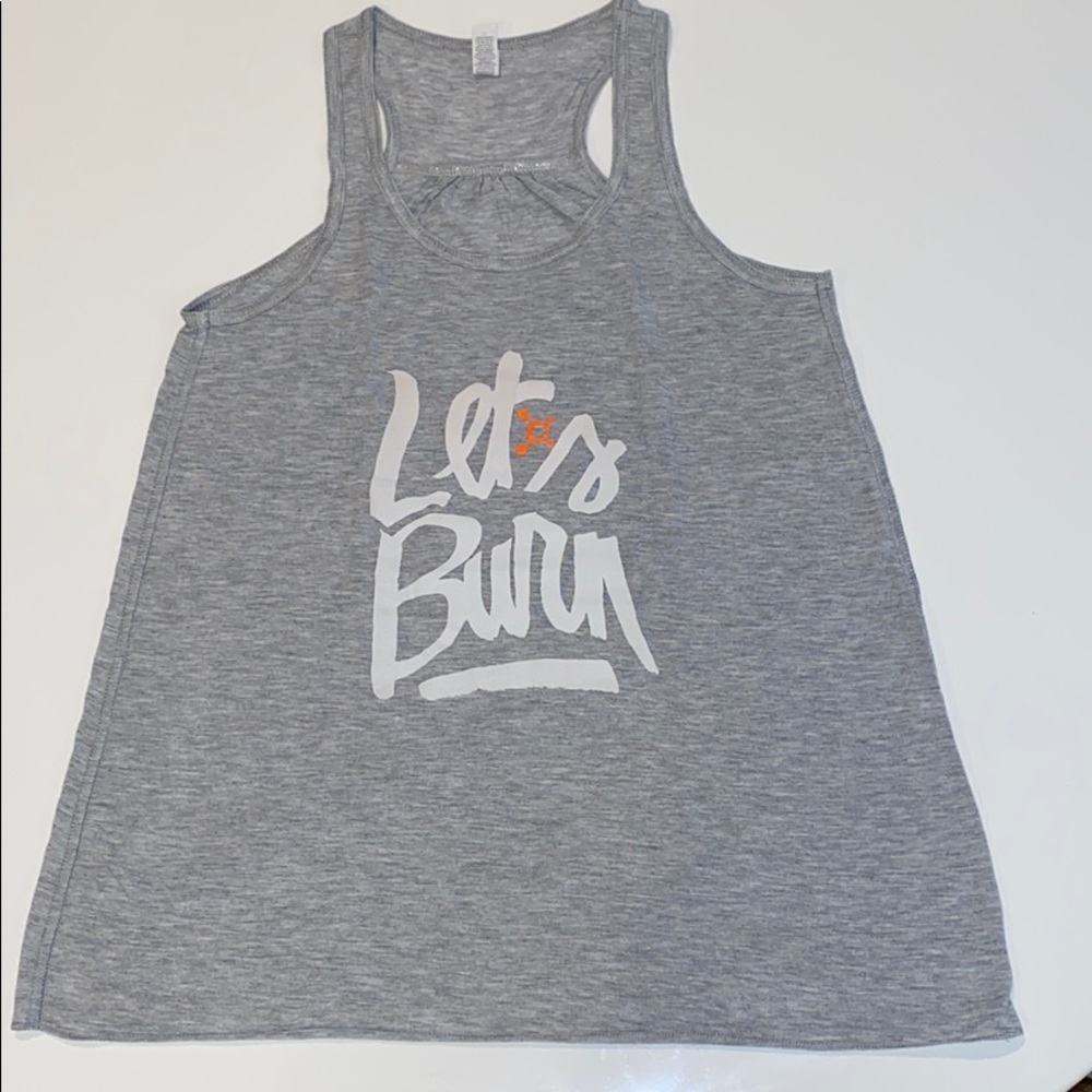 Women’s Muscle Tank Orangetheory Fitness Lets Burn